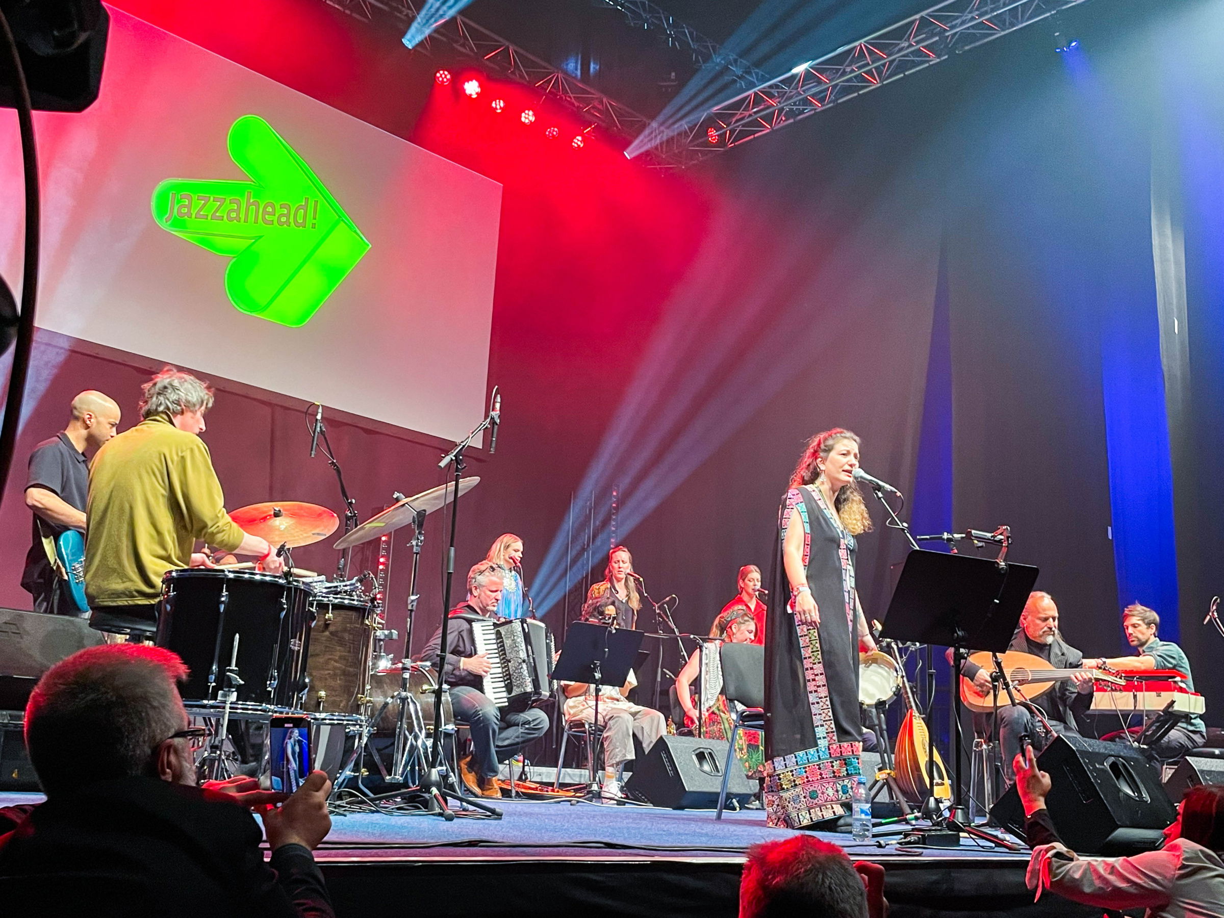 Trondheim Jazz Orchestra og Marianne Sangita Roe pa Jazzahead