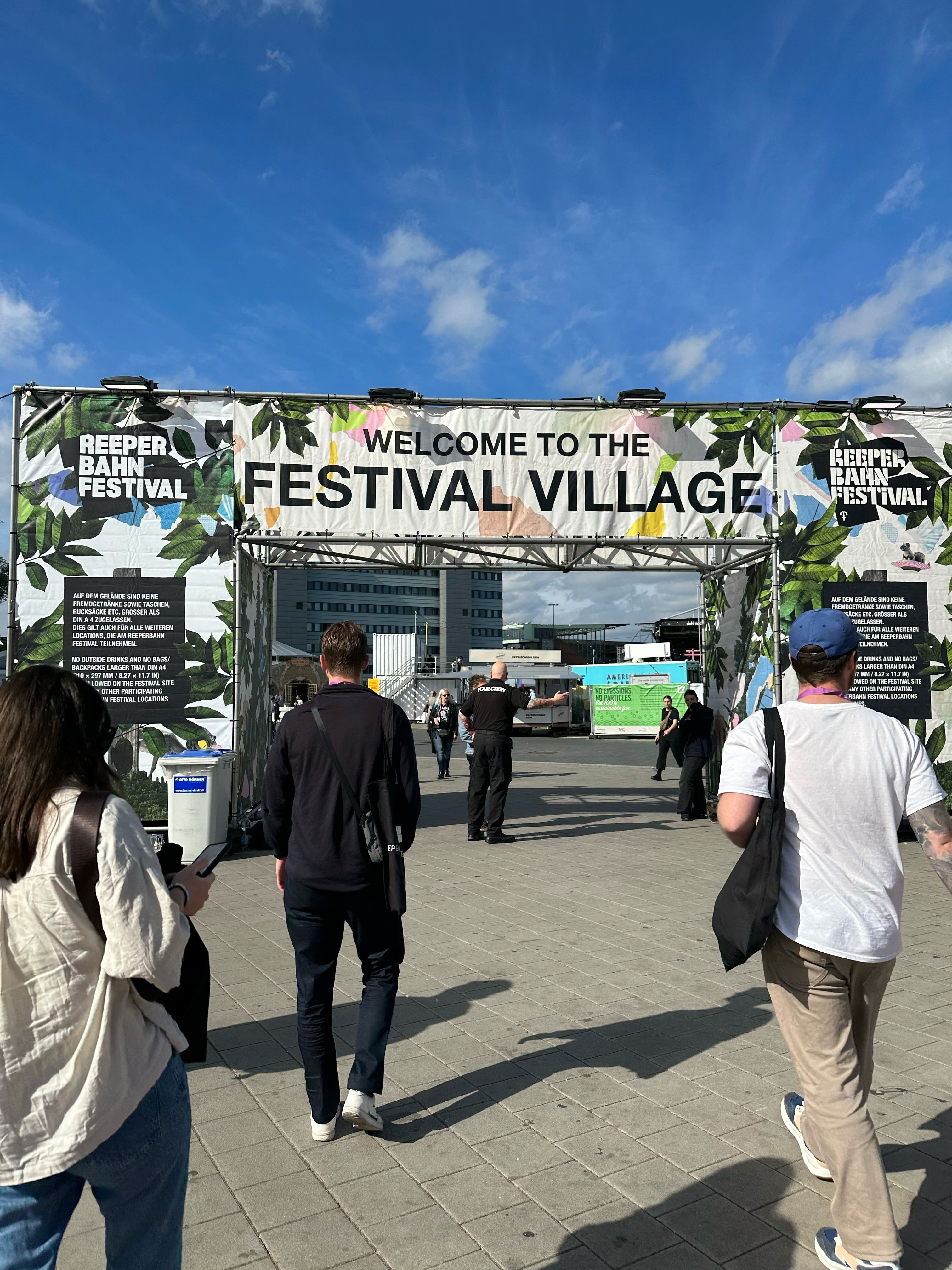 Inngangen til Reeperbahn Festival 2023 (Foto: Jennifer Gunn)