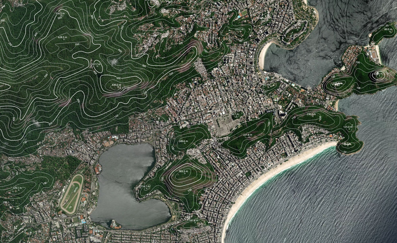 Nasa Contour Global contour maps now available – Scalgo
