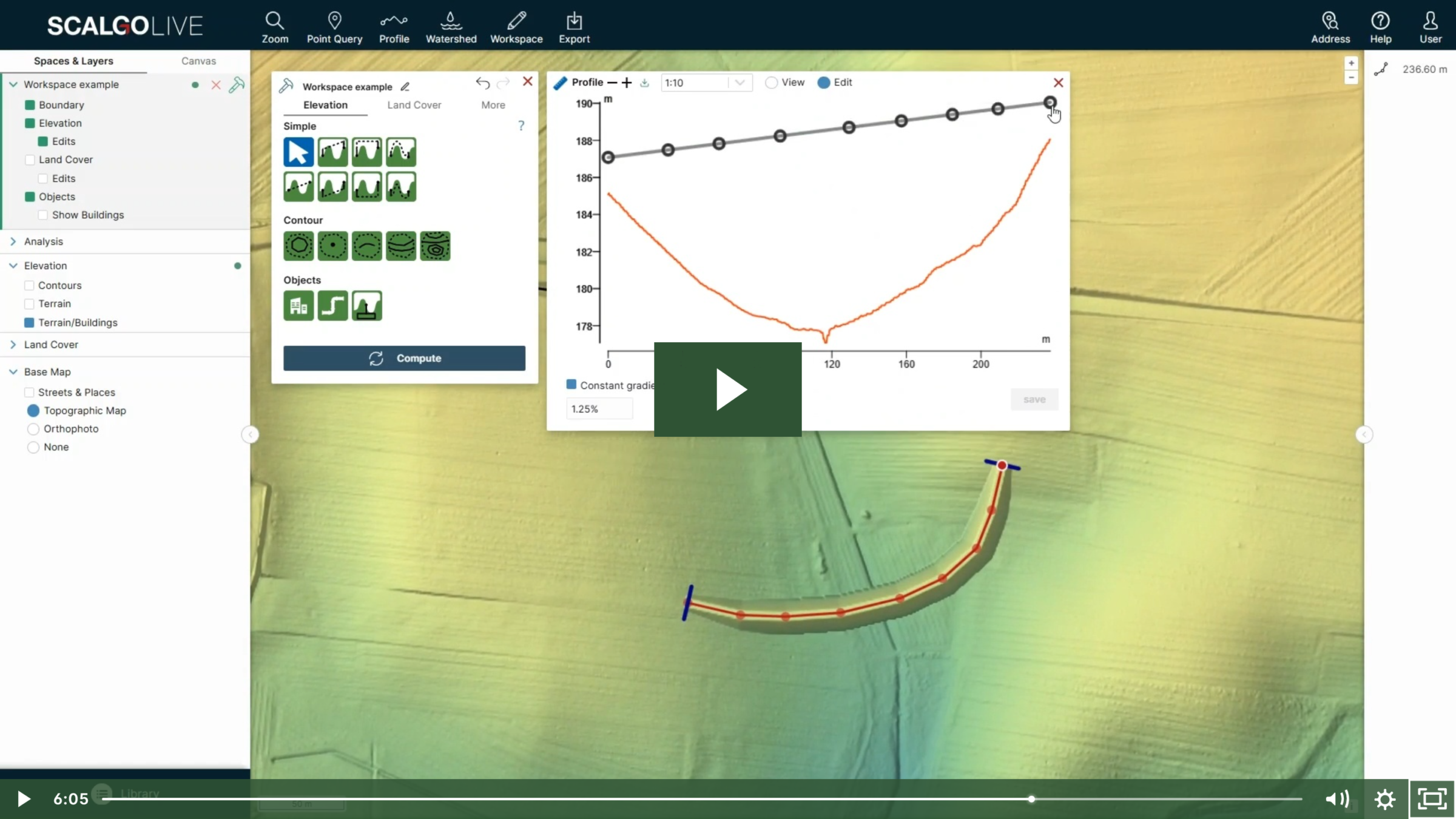 Simple terrain editing – Scalgo